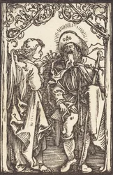 Saint Roch, vers 1500