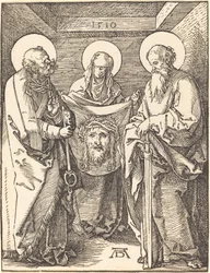 Sainte Véronique entre Saints Pierre et Paul