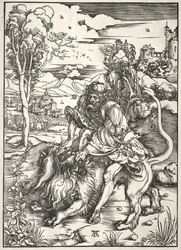 Samson et le lion