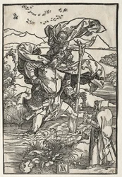 Saint Christophe avec les oiseaux