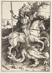 Saint Georges tuant le dragon