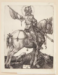 Saint Georges à cheval