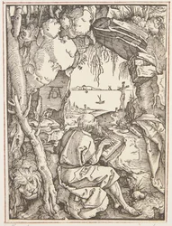 Saint Jérôme dans la grotte