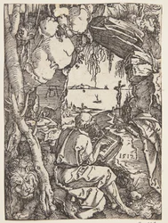 Saint Jérôme dans la grotte