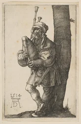 Le joueur de cornemuse, 1514