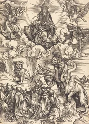 La bête à deux cornes comme un agneau, probablement vers 1496-1498