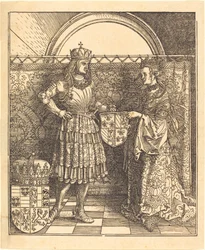 Les Fiançailles de Maximilien avec Marie de Bourgogne