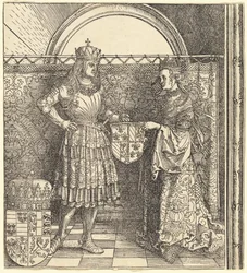 Les fiançailles de Maximilien avec Marie de Bourgogne