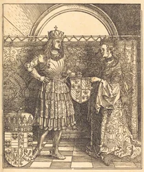 Les fiançailles de Maximilien avec Marie de Bourgogne, 1515