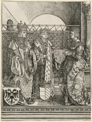 Les fiançailles de Philippe le Beau avec Jeanne de Castille