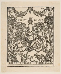Ex-libris de Wilibald Pirckheimer