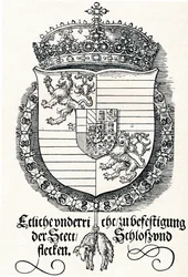 Les armoiries de Ferdinand I, roi de Hongrie et de Bohême, 1527 1906