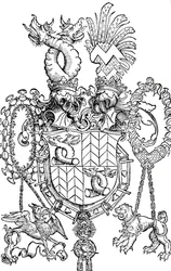 Les armoiries de Florian Waldauf, 1500 1906