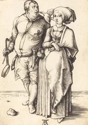 Le Cuisinier et sa femme, vers 1496-1497
