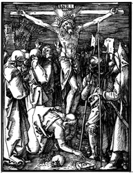 La Crucifixion, de La Petite Passion, vers 1509-11