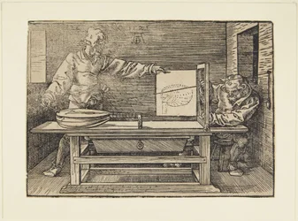 Le dessinateur du luth