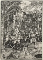 La Fuite en Égypte, vers 1503-1505
