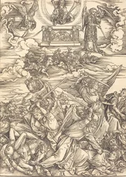 Les Quatre Anges vengeurs, probablement vers 1496-1498