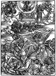 Les quatre anges vengeurs, 1498, 1936