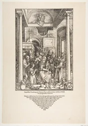 La Glorification de la Vierge, de La Vie de la Vierge, édition latine, 1511