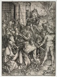 La Grande Passion : Le Christ portant la croix
