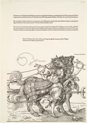 Le grand char triomphal : Audatia et Magnanimitas