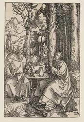 Les ermites saint Paul et saint Antoine