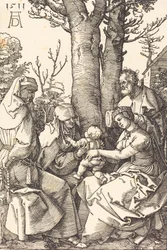 La Sainte Famille avec Joachim et Anne sous un arbre, 1511