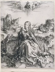 La Sainte Famille et la libellule