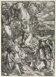 La Grande Passion : Christ au Mont des Oliviers, vers 1497-1500