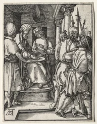 La Petite Passion : Pilate se lavant les mains