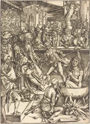 Le martyre de saint Jean