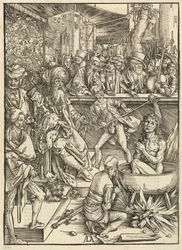 Le martyre de saint Jean