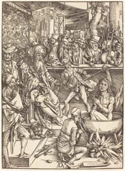 Le martyre de saint Jean l