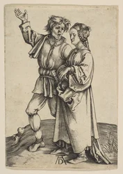 Le Paysan et sa femme, vers 1497