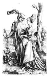 La Promenade, vers 1498, 1906