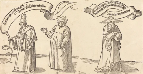 Le maître, le clergé et la Providence, probablement 1526