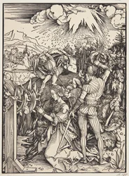 Le martyre de Sainte Catherine