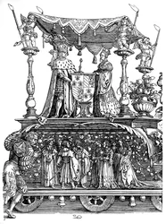 Retour triomphal de Maximilien Ier, 1515, 1936