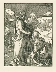 Le Christ apparaissant à Marie-Madeleine - Noli Me Tangere, vers 1510 (gravure sur bois)