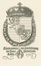 Armoiries de Ferdinand Ier, roi de Bohême et de Hongrie