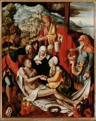 Déploration (peinture sur toile)