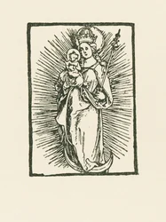 La Vierge Marie, reine du ciel au soleil