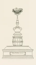 Colonne monumentale pour un ivrogne