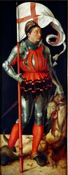 Retable Paumgartner : Saint Georges