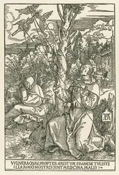 Saint François recevant les stigmates, vers 1503-04 (gravure sur bois)