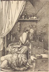 Saint Jérôme dans sa cellule