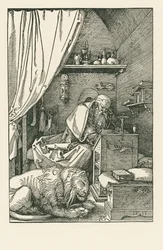 Saint Jérôme dans sa cellule