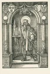 Saint Sebald dans la niche