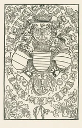 Les armoiries de Maximilien Ier, roi des Romains